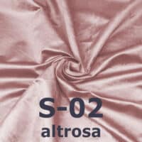Samt Altrosa S-02