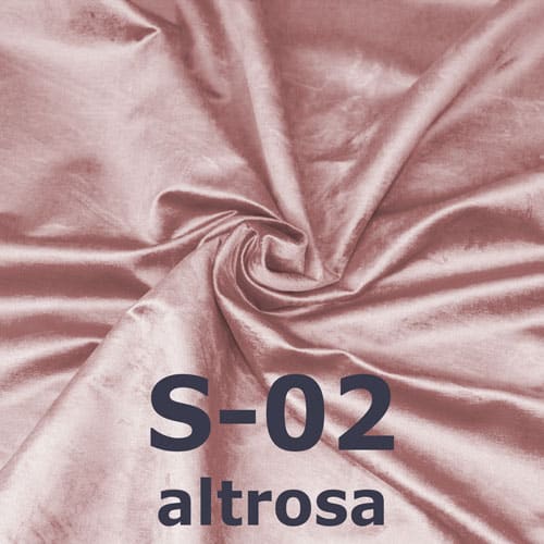Samt Altrosa Nr. S-02