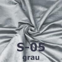 Samt Grau S-05