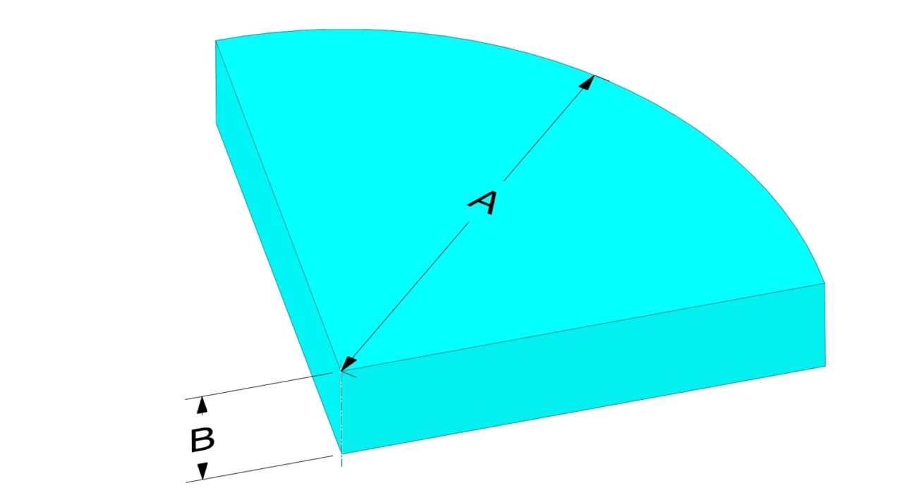 Dreieck mit Rundung