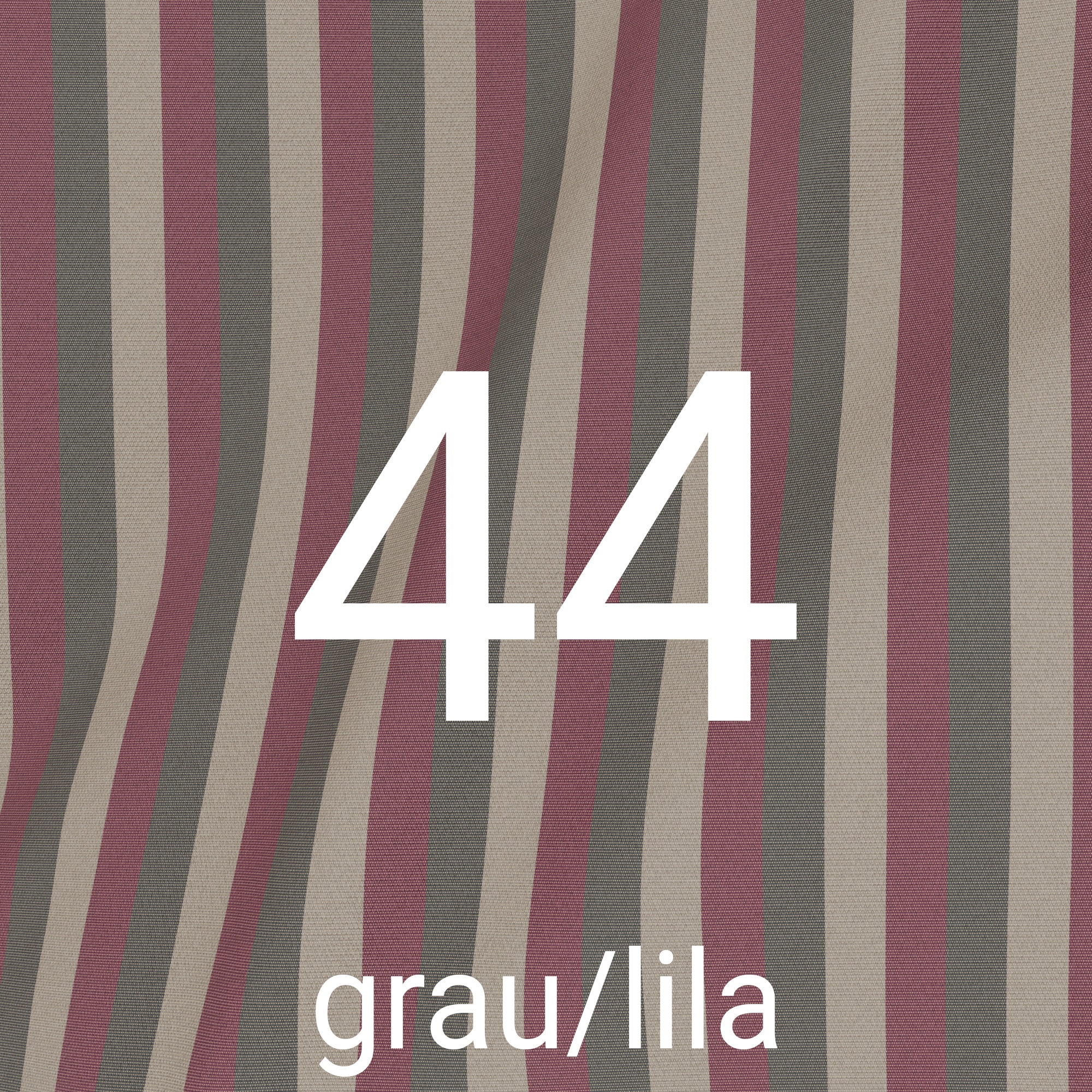 Dralon gestreift "Grau / Lila" Nr. 44
